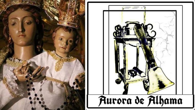 La Aurora de Alhama canta la misa en honor a la Virgen del Rosario