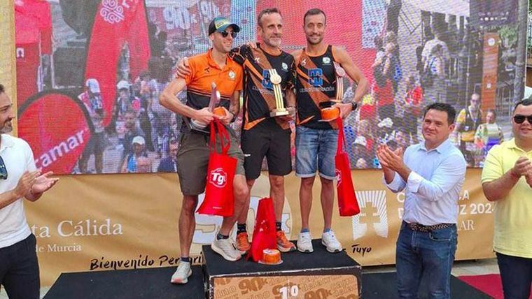 Jordi Robles, tercero en la general de los 90 km de Caravaca de la Cruz