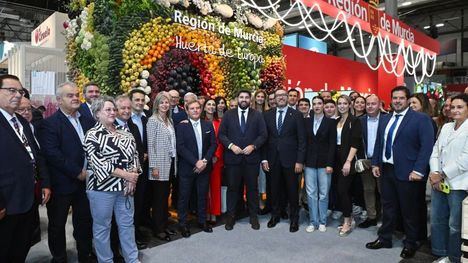 Cánovas acude a Fruit Attraction en apoyo a empresas alhameñas