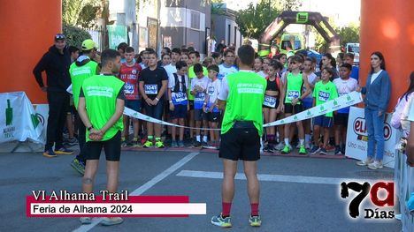 La VII Alhama Trail reúne a mil deportistas de todas las edades