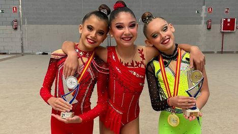 Tres gimnastas del Club Areté participarán en el Campeonato de España