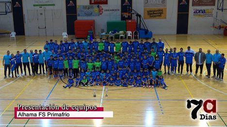 El Alhama FS Primafrio presenta los equipos de esta temporada