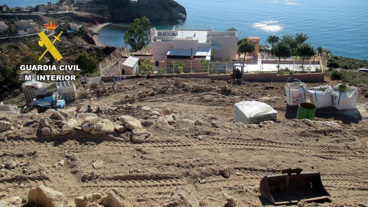 Un vecino de Mazarrón, acusado de construir en terreno rústico