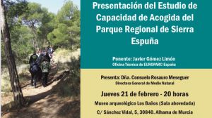 Presentan el estudio sobre la acogida en el Parque Sierra Espuña