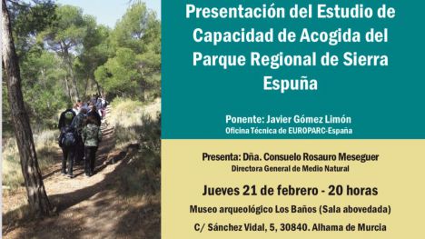 Presentan el estudio sobre la acogida en el Parque Sierra Espuña