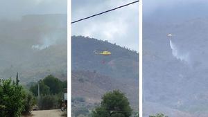 Conato de incendio en un barranco de la Sierra de Carrascoy