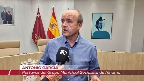 PSOE: No sabemos a qué ha venido López Miras a Alhama