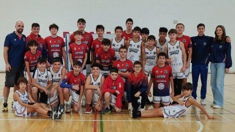 Gran partido de los dos equipos infantiles del Club Sierra Espuña