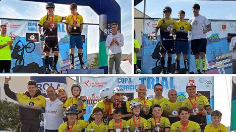 Álvaro Micol consigue la plata en la Copa de Murcia de Trial Bici