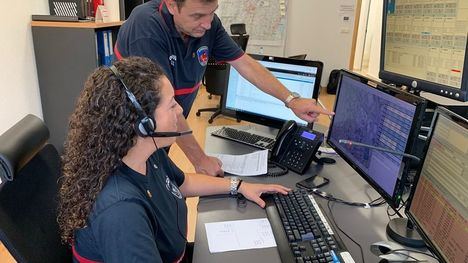 Un conductor kamikaze provoca un accidente con cuatro heridos en Puerto Lumbreras