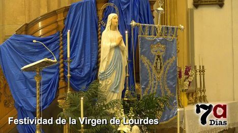 Niños de la catequesis celebran la Festividad de la Virgen de Lourdes