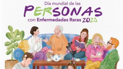 Alhama se une al Día de las Enfermedades Raras con una manifiesto y una mesa informativa