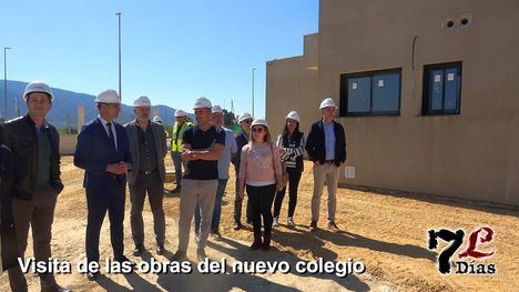 La Consejería desea que en septiembre esté operativo el nuevo colegio de Librilla