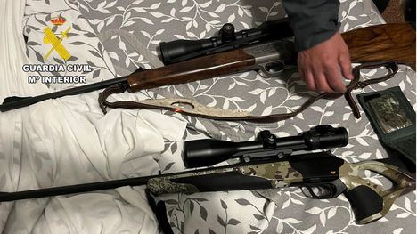 Detenido en Alhama un cazador furtivo que iba a Sierra Espuña