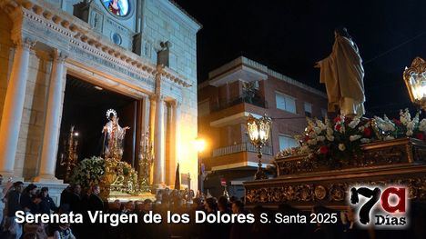 La Serenata a la Virgen de los Dolores da inicio a la Semana Santa