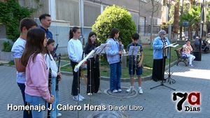 Empiezan los actos del Día del Libro con el recuerdo de Ceres a José Calero Heras
