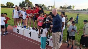 El Campeonato Alevín de Atletismo reúne a cerca de 200 escolares