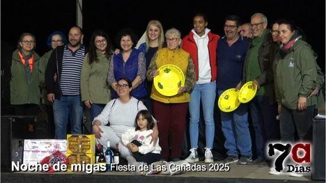 El concurso de migas da inicio a las fiestas de Las Cañadas