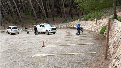 Mejoras en seguridad y aparcamientos en el Parque de S. Espuña