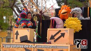 Los Mayos traen a los niños de Alhama la historia de Zoe, la cebra de colores