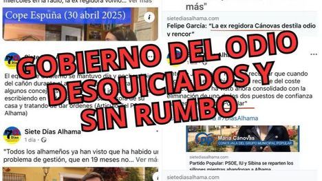 PP: Un Gobierno desquiciado que se olvidó de Alhama