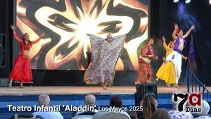 La magia de Aladdin llena de niños y padres el Auditorio Municipal