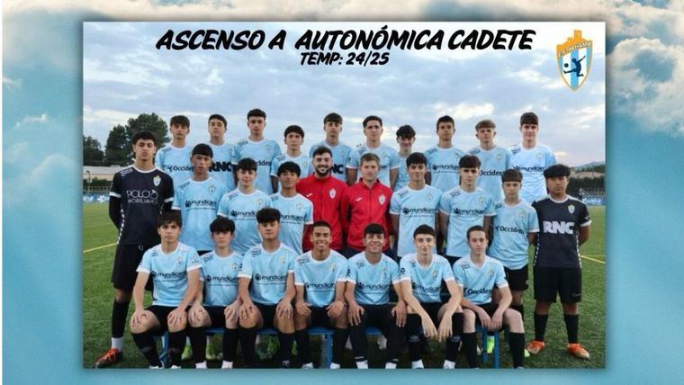 El equipo Cadete de la EF Alhama asciende a la Liga Autonómica