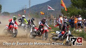 Motos clásicas vuelven a competir en Alhama en el Campeonato de España de Motocross
