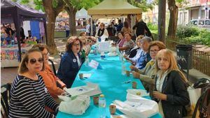 Encajeras de Alhama acuden al Encuentro de Bolillos de Almansa