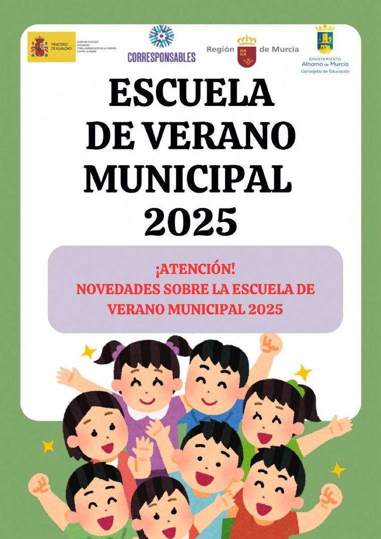 El lunes se abre el plazo de inscripción en la Escuela de Verano