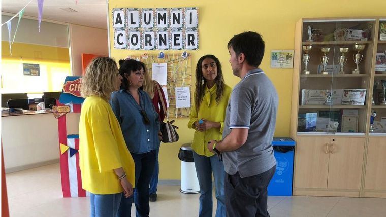 Rosa Sánchez: Ayer visité el Azaraque con su presidente y su directora