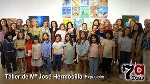 Alumnos de María José Hermosilla exponen sus obras en el Pósito