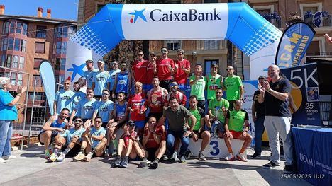 Segundo puesto para el equipo masculino del Club Atletismo Alhama en el Regional de 5K