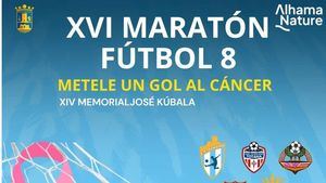 Niños de varios clubes participan en un maratón de Fútbol a favor de la AECC