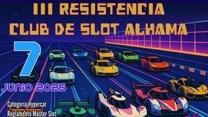 El Club de Slot Alhama organiza la III Carrera de Resistencia