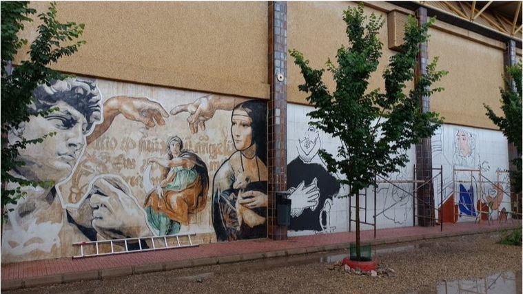 Generaciones unidas por el arte en el IES Miguel Hernández