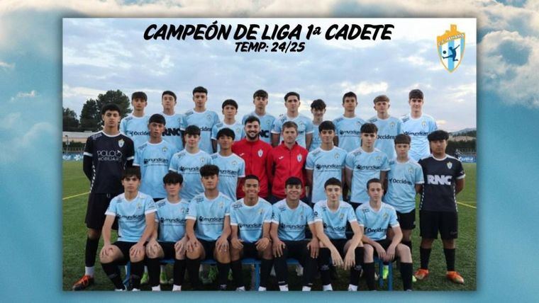La EF Alhama Cadete, de nuevo campeón, ahora en 1ª categoría