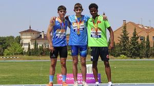 El alhameño Bruno Rodríguez Cánovas, subcampeón de España de Triatlón A Sub14