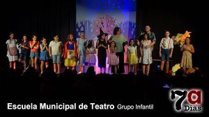 Divertida aventura en el bosque con el Grupo Infantil de la Escuela Municipal de Teatro