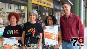 Los comercios celebran el Día de la Pyme con una fiesta y un sorteo de vales de compra