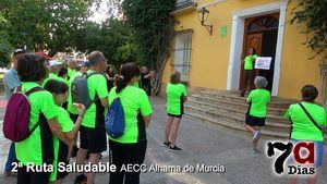 La 2ª Ruta Saludable de la AECC ha llevado hacia la zona del Jarro del Oro a los participantes