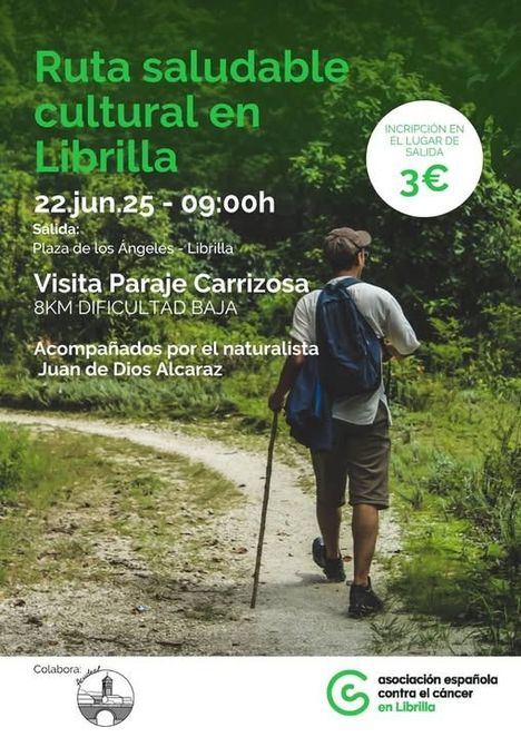 Ruta saludable de AECC en Librilla por el Paraje Carrizosa
