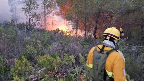 La tormenta dejó un total de 18 conatos de incendio en la Región