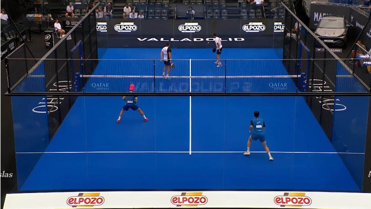 Imagen de las instalaciones del torneo con el patrocinio de
ElPozo