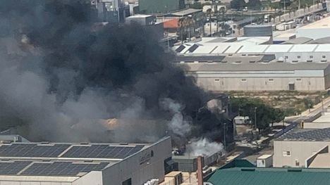 Imagen facilitada por bomberos del CEIS