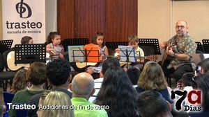 Los alumnos de Trasteo muestran lo aprendido en el último curso