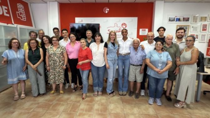 Rosa Sánchez, nueva secretaria general del PSOE de Alhama