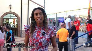 La alcaldesa agradece la hospitalidad con que La Costera celebra sus fiestas patronales