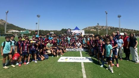 Eva Navarro visita Yecla para participar en un clinic deportivo con la Fundación Primafrio