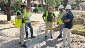 Avanzan las obras en la Plaza de la Constitución de renovación integral